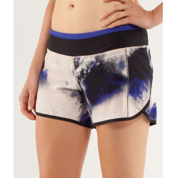 lululemon athletica Pants - Lululemon Turbo Run Shorts Milky Way 10